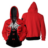 Persona 5 Game Arsène Raoul Lupin d'Andrésy Cosplay Unisex 3D Printed Hoodie Sweatshirt Jacket With Zipper