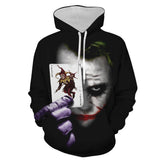 Joker Movie Arthur Clown 8 Unisex Adult Cosplay 3D Printed Hoodie Pullover Sweatshirt