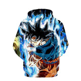 Dragon Ball Anime Son Goku Kakarotto 3 Unisex Adult Cosplay 3D Printed Hoodie Pullover Sweatshirt