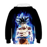 Kids Dragon Ball Anime Son Goku Kakarotto 4 Cosplay 3D Print Sweatshirts Jacket Hoodies for Children