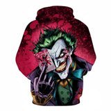 Joker Movie Arthur Clown 9 Unisex Adult Cosplay 3D Printed Hoodie Pullover Sweatshirt