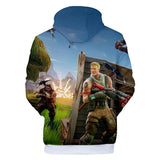 Fortnite Print Hoodie Battle Royale Sweatshirt