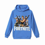 Fortnite Hoodies Painted Sweatshirt For Kids