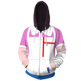 Danganronpa Game Mikan Tsumiki Cosplay Adult Unisex 3D Printed Hoodie Sweatshirt Jacket With Zipper