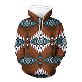 African Print Hoodie Unisex Adult Cosplay Pullover Sweater