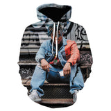 American Rapper XXXTentacion Jahseh Dwayne Ricardo Onfroy Style 14 Cosplay Costume Pullover Hoodie