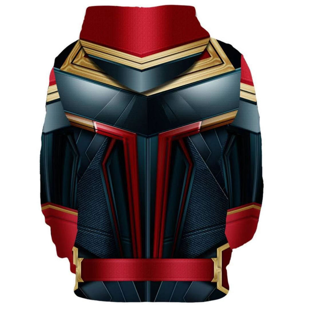 Captain Marvel Movie Style 2 Cosplay Unisex 3D Printed Hoodie Sweatshirt Pullover