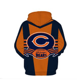 Chicago Bears Sport Unisex 3D Printed Hoodie Pullover Sweatshirt