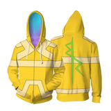 David Martinez Jacket Cyberpunk Edgerunners Anime Unisex Adult Cosplay 3D Print Zip Up Sweatshirt