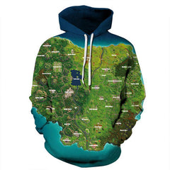 Fortnite sweatshirt sale map