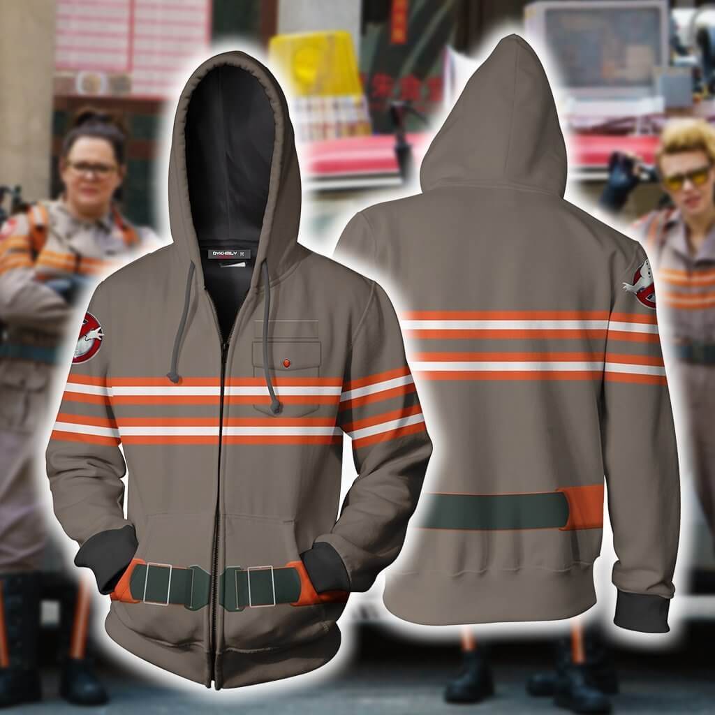 Ghostbusters Hoodie Movie Unisex Adult Cosplay 3D Print Sweatshirt Jacket