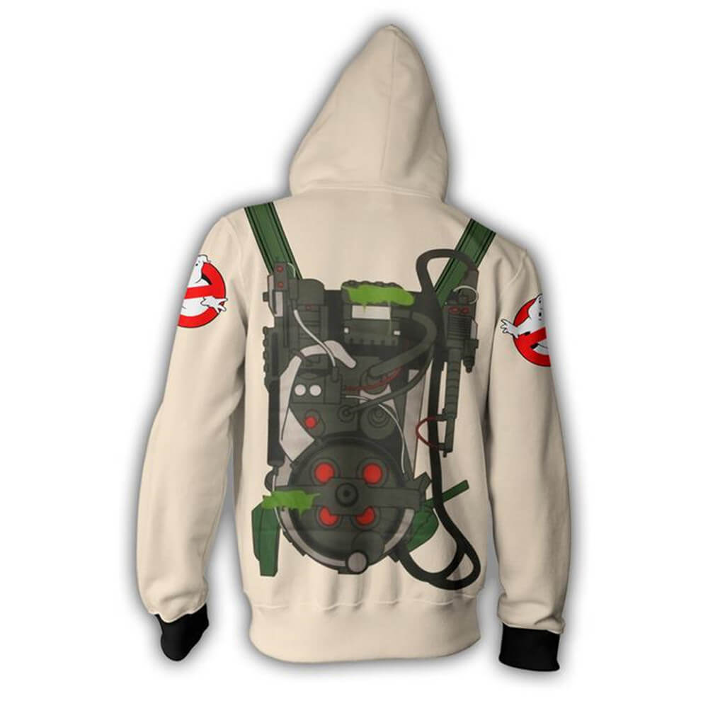 Ghostbusters Hoodie Movie Unisex Adult Cosplay 3D Print Sweatshirt Jacket