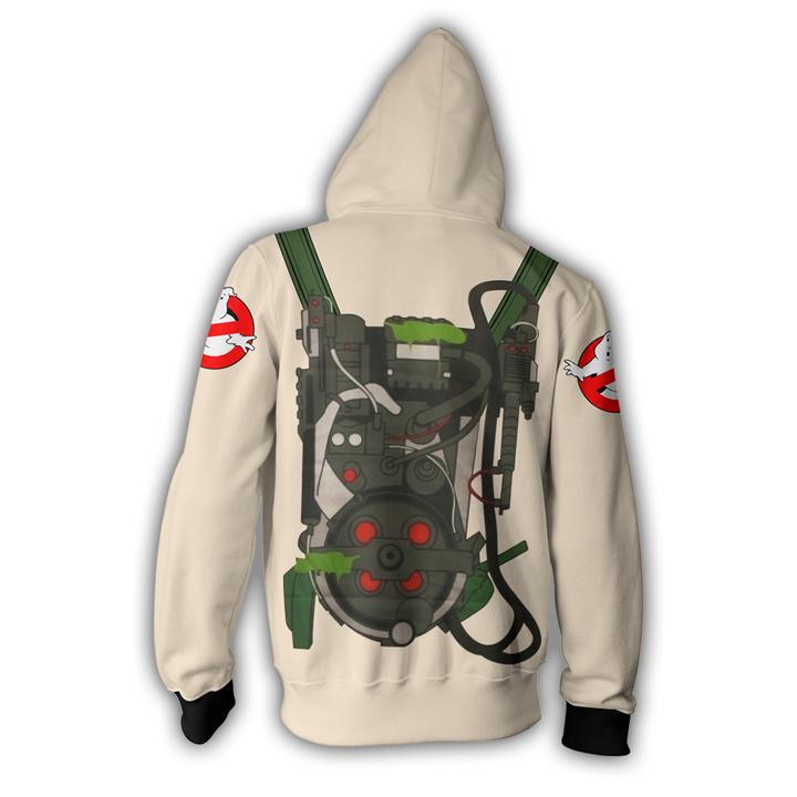 Ghostbusters Movie Peter Ray Egon Uniform Unisex Adult Cosplay Zip Up 3D Print Hoodies Jacket Sweatshirt