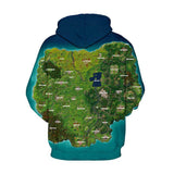  Map Hoodie For Youth