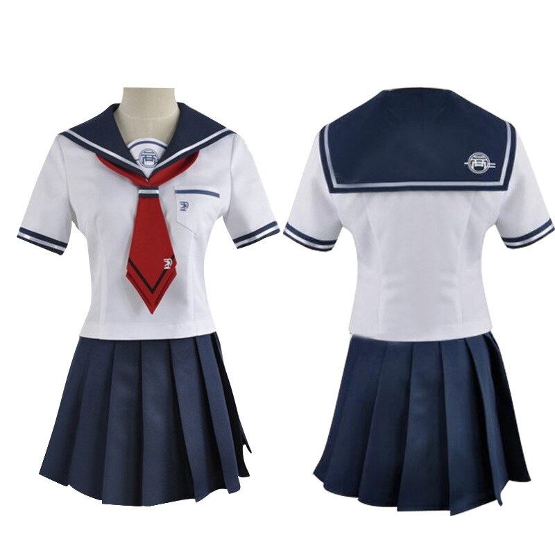 Anime Danganronpa Cosplay Costumes Naegi Komaru Women Skirt Clothes