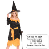 Adult Halloween Witch Scary Clothes Outfit Set Pirate Cosplay Costumes For Women Stage Performance Party Gift Christmas