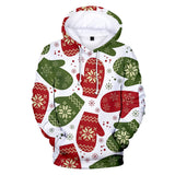 Ugly Christmas Sweater Christmas Unisex Men Women Christmas Novelty Snowman 3D Print Hooded Sweater Warm Sweater Streetwear