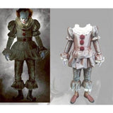 Pennywise Halloween Costume It Clown Adult Cosplay Costume Halloween Party (Men & Female & Kids )