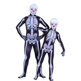 Scary Skeleton Kids Costume for Baby Girl Boys Fancy Dress for Purim