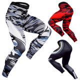 Men compression Skin tights Leggings Run jogging Gym workout Crossfit Bodybuilding male Bottom  trousers fitness sports pants