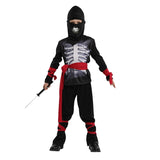 Halloween Kids Skull Ninja Costumes Party Boys Girls Warrior Stealth Children Cosplay Assassin Costume Children's Day Gifts