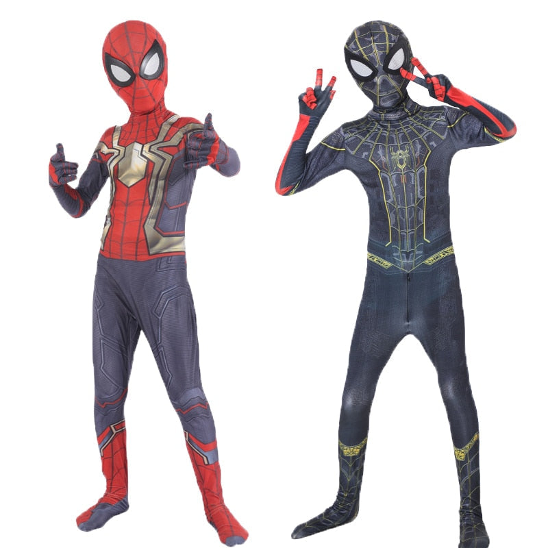 Spiderboy No Way Home Integrated Suit Far From Home Cosplay Superhero ...