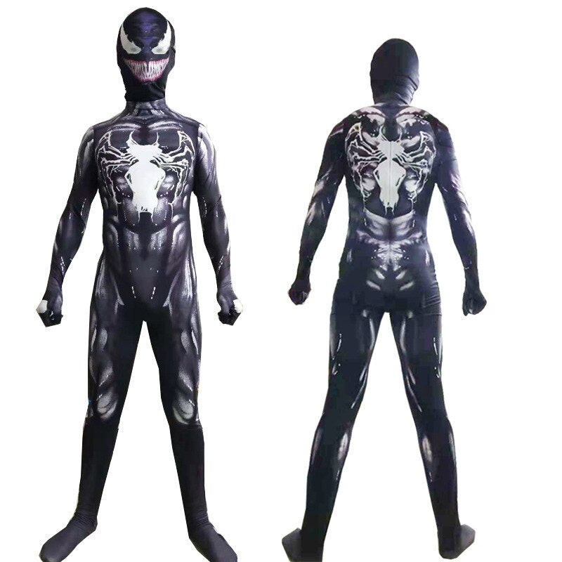 Spiderboy No Way Home Integrated Suit Far From Home Cosplay Superhero Jumpsuits Halloween Costume for Kids