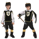 Kids Child Costume Greek Roman Warrior Knight Christmas For Boys Halloween Carnival Birthday Party Fancy Dress No Weapon