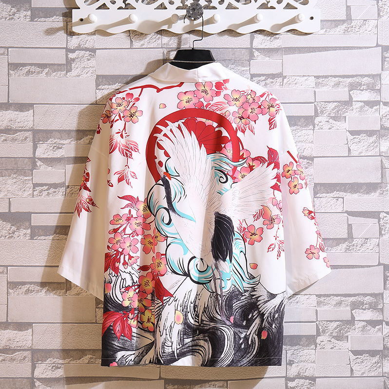 Kimono Summer Vintage Shirt Streetwear Oversize Harajuku Shirt Women Traditional Japanese Kimonos