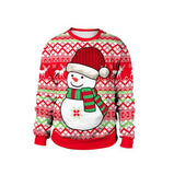 New Ugly Christmas Sweater Unisex 3D  Print Round Neck  Autumn  Winter  Clothing Long Sleeve Tops