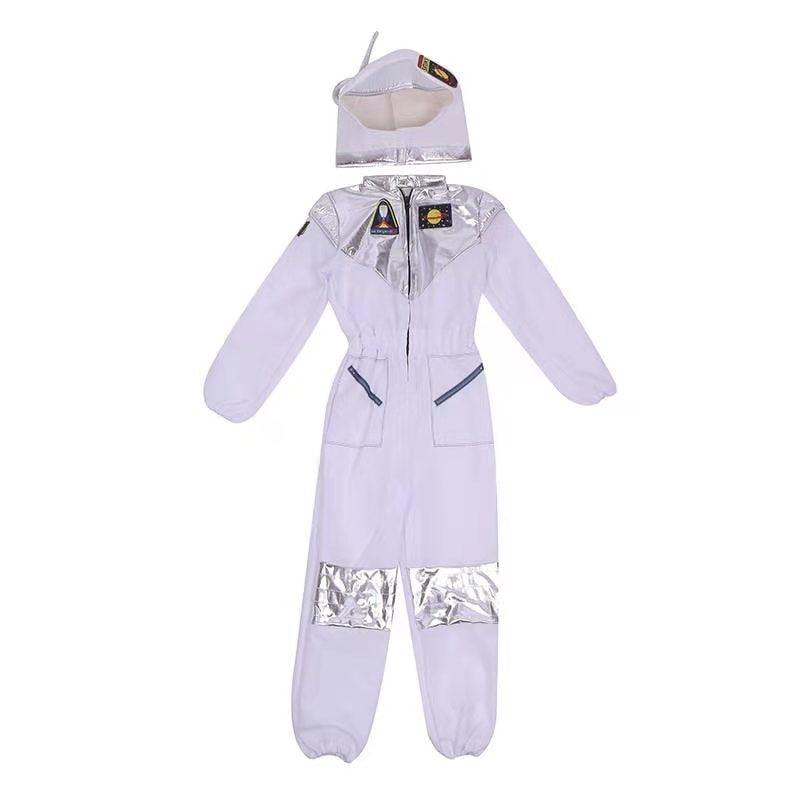 Astronaut Costume Kids Space Suit Uniform for Children Carnival Performance Party Clothing
