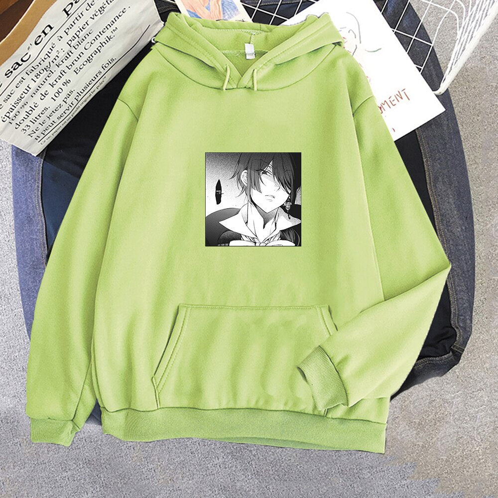 Vanitas No Carte Hoodie Harajuku Oversize Sweatshirt Cool Unisex Long Sleeve Comics Print Hip Hop Pullover