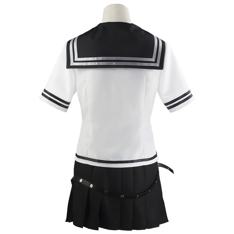 High Quality Super DanganRonpa 2 Mioda Ibuki Cosplay Costumes School Uniform Halloween Party Sailor Uniform Jk Uniform
