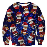 Ugly Christmas Sweater 3D Print Funny Xmas Pullover Hoodie Sweatshirt Men Women Holiday Party Autumn Sweaters Jumpers Tops