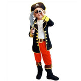 Kids Boys Pirate Cosplay Halloween Costumes For Children Birthday Party Jake Pirate Costumes Dress Size M-XXL