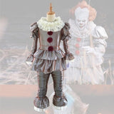 Halloween Costume Movie Clown Stephen King's It Pennywise Costume Adult Cosplay Halloween Outfit Suit Clown Costume Dress