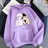 Japan Hunter x Hunter Print Anime Hoodie Haikyuu Oversized Sweatshirt Unisex Fashion Warm Long Sleeve Casual Streetwear