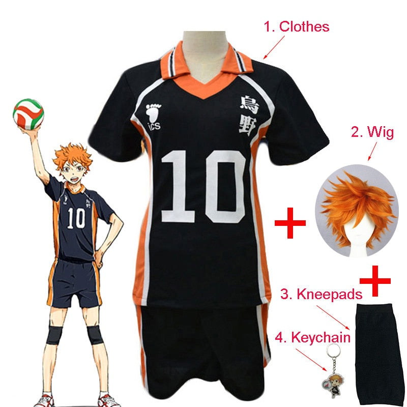 Anime Haikyuu Hinata Shoyo Cosplay Costume No.10 Volleyball Shorts