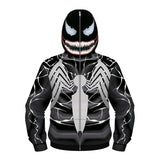 The Avengers Movie Boys Face Covered Deadpool Cosplay Kids Sweatshirts Jacket Hoodies With Zipper for Children