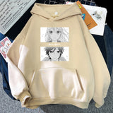Hoodies Women Aesthetic Oversized Sweatshirts Horimiya Hori and Miyamura Couple Clothes Punk Style Unisex Streetwear