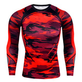 Mens Compression Shirts 3D Teen  Long Sleeve T Shirt Fitness Men Lycra MMA Workout T-Shirts Tights  Clothing