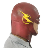 Halloween Mask The Flash Mask Adults DC Movie Cosplay Costume Halloween Full Head Realistic Latex Party Masks