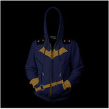 3D Print Dark Knight Movie Batman Sweatshirts Zipper Hoodies