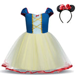 Baby Girls Sequin Dress Princess Birthday Party Kids Halloween Carnival Cosplay Costume