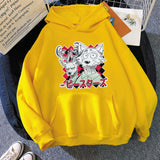 Fashion Spring/autumn Pink Anime Sweatshirt Legoshi Beastars Print Hoodie