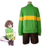 Chara Frisk Cosplay Game Undertale Character Costume Halloween Costume Adult Carnival Performance Party Suit