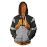 Half Llfe Game Dr.Gordon Freeman Unisex Adult Cosplay Zip Up 3D Print Hoodies Jacket Sweatshirt