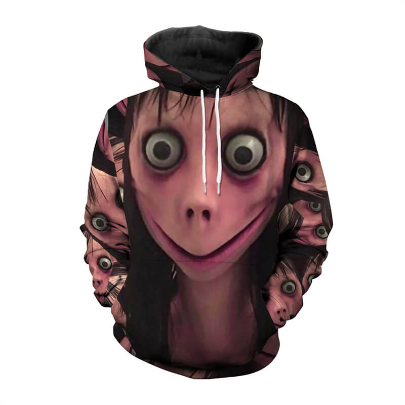 Halloween Sweater Unisex Adult Cosplay 3D Print Hoodie Pullover