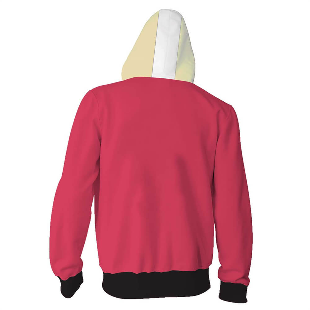 Hazbin Hotel Cartoon Charlotte Magne Charlie Hellborn Princess Unisex Adult Cosplay Zip Up 3D Print Hoodies Jacket Sweatshirt