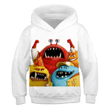 Kids Clothes Cartoon Strange Monster 3D Print Hoodies Children's Clothing Fashion Hoodie Boys Girls Autumn Sweatshirt With Hood
